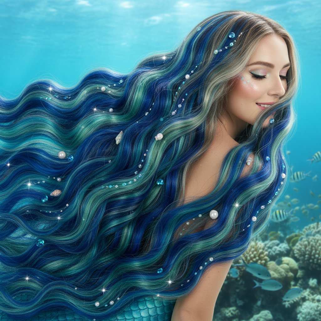 Luxurious Lengths: Transform into a Mermaid