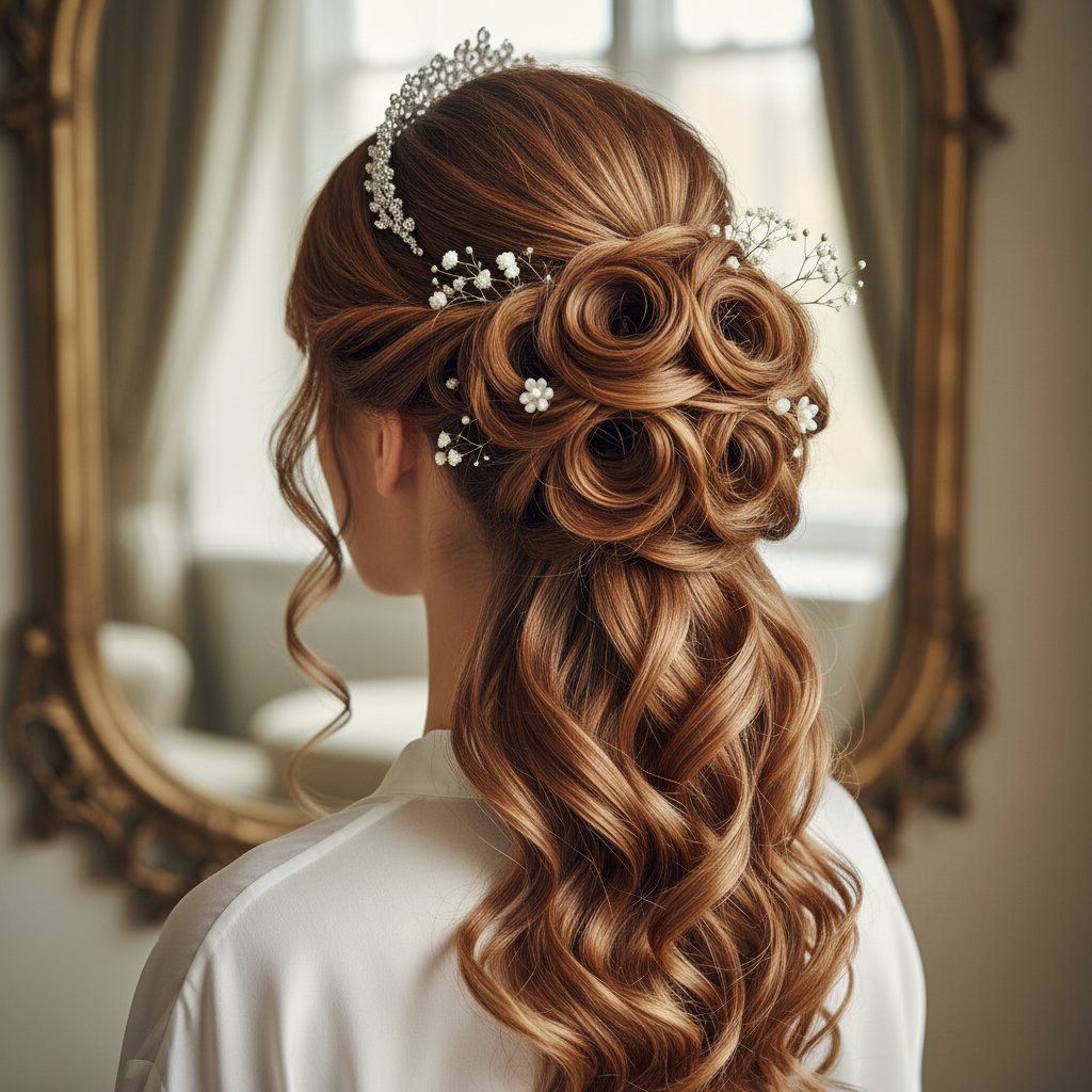 Breathtaking Bridal Updos with Extensions