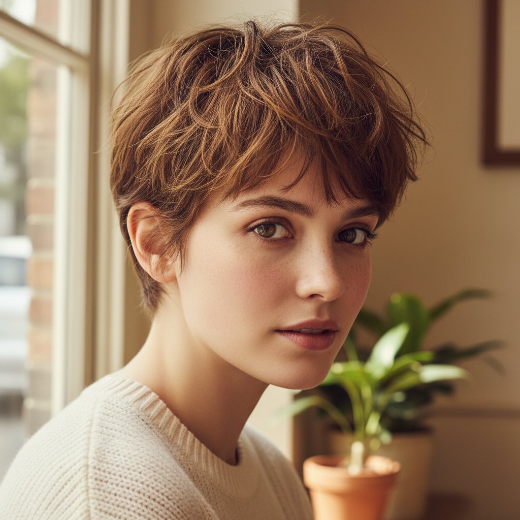 Pixie Cut with Soft Edges