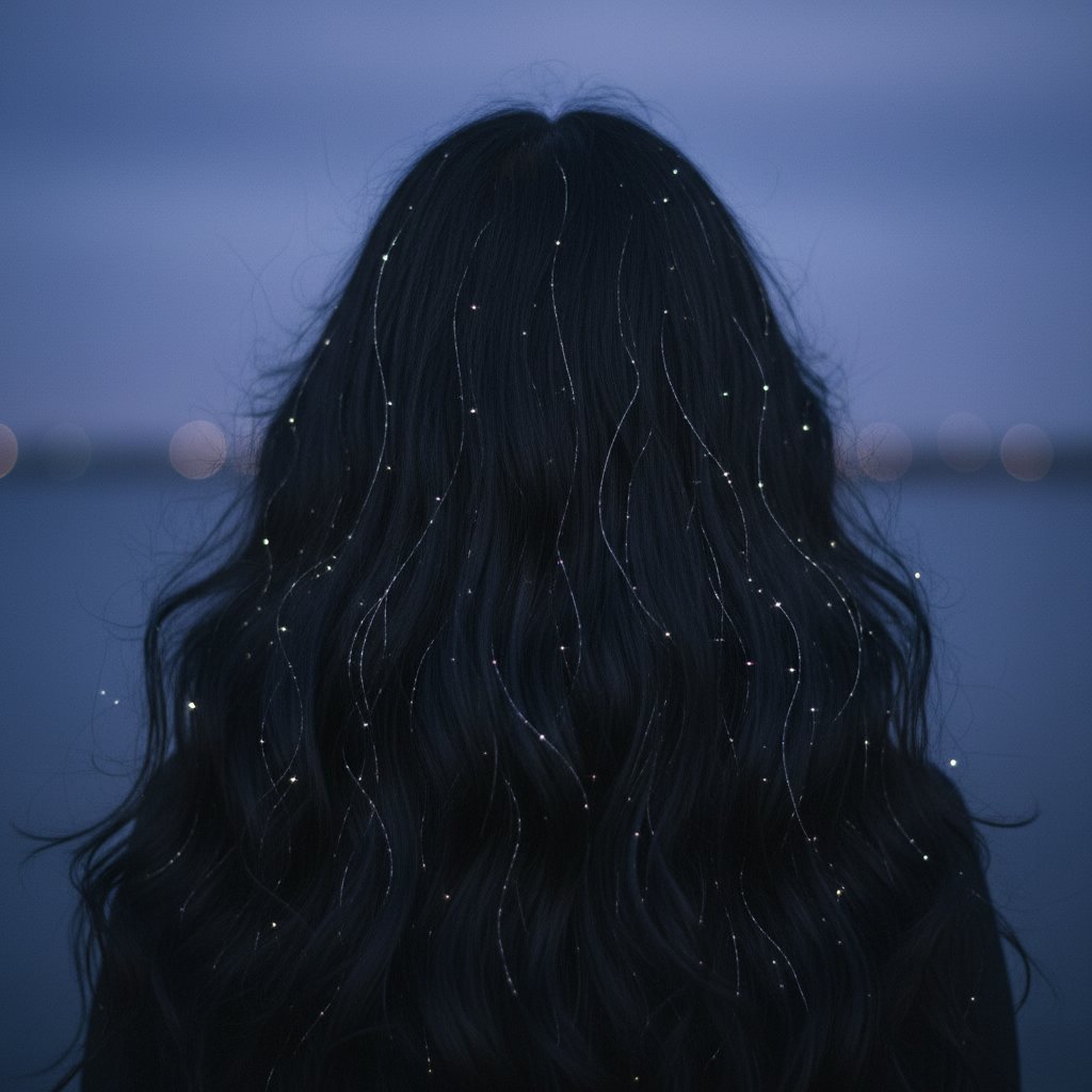 Subtle Silver Sparkles