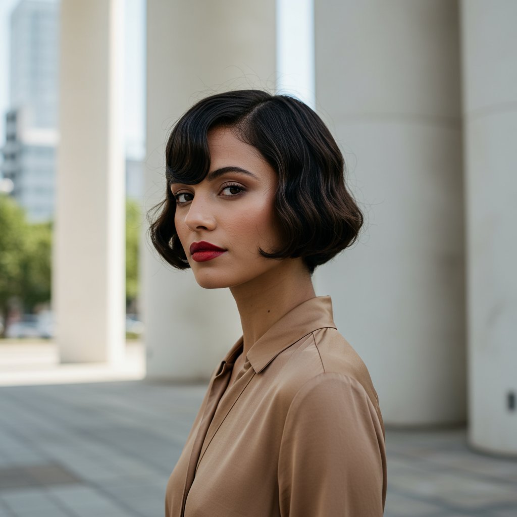 Modern-Woman-With-1920S-Bob