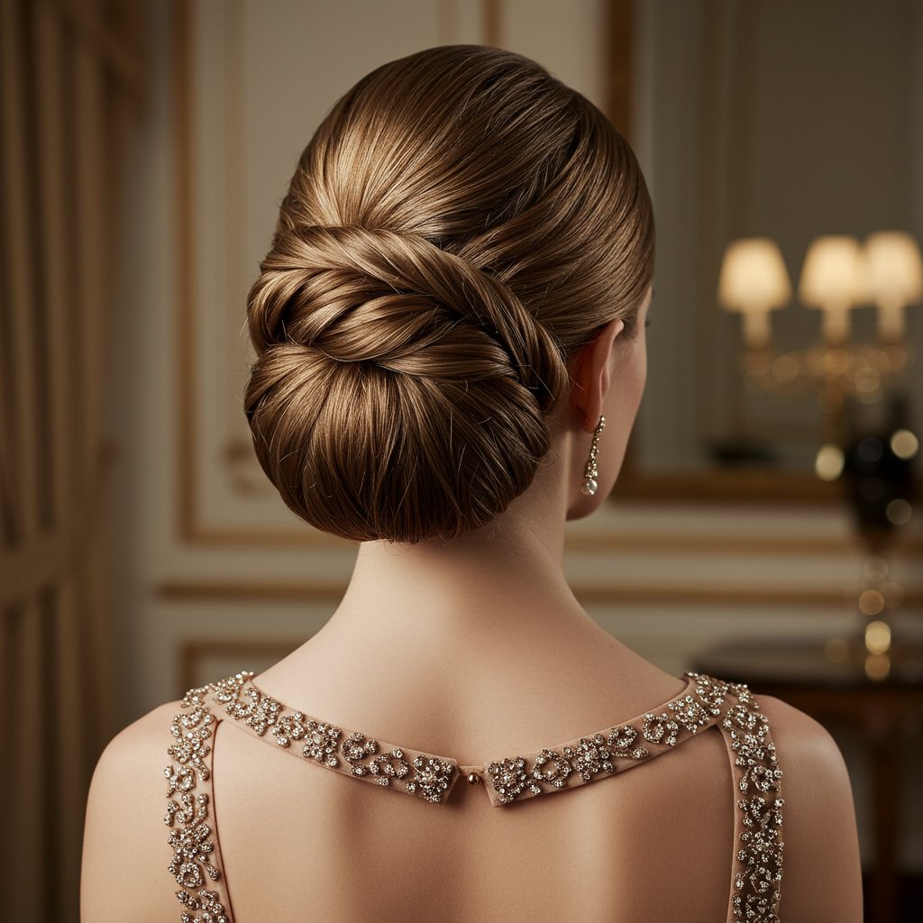 Elegant-French-Twist-Updo
