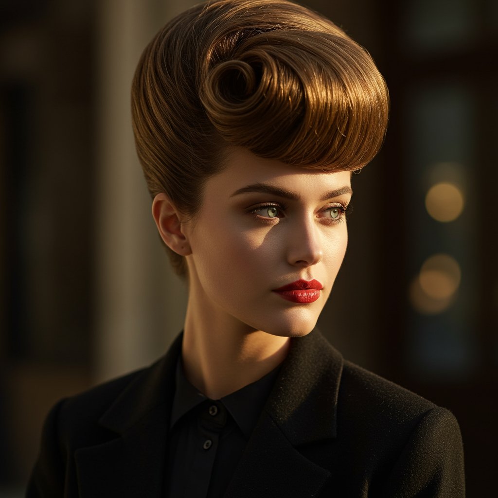 Woman-With-Elongating-Hairstyle-Looking-Confident