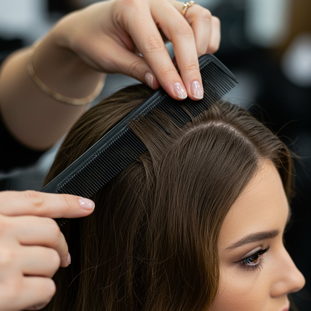 Stylist-Hands-Demonstrating-Teasing-Technique