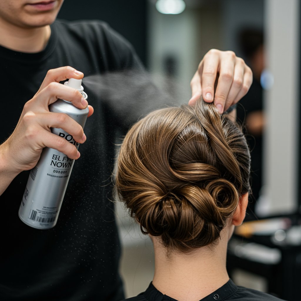 Hairstylist-Hands-Finishing-A-Half-Up-Style