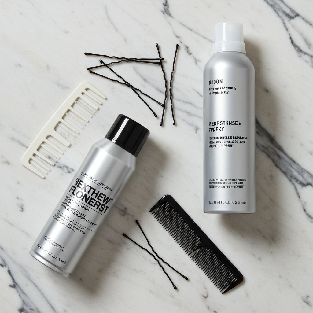 Professional Styling Products For Half Up Look