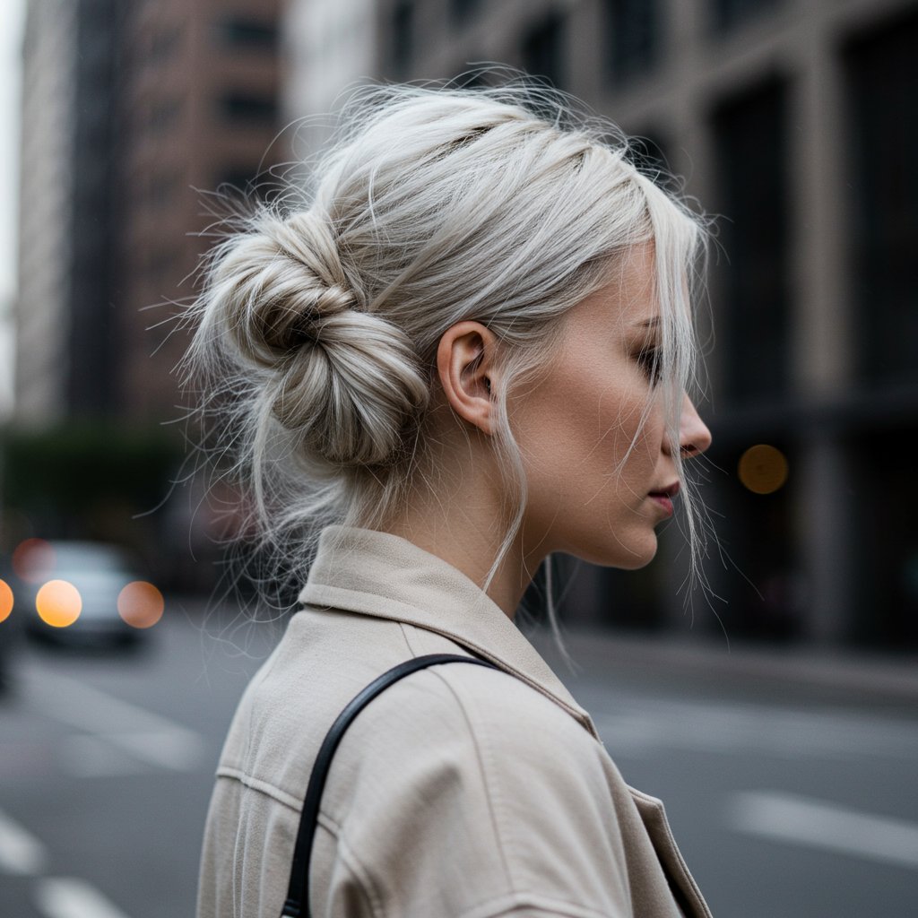 Fashion-Model-With-Half-Up-Top-Knot