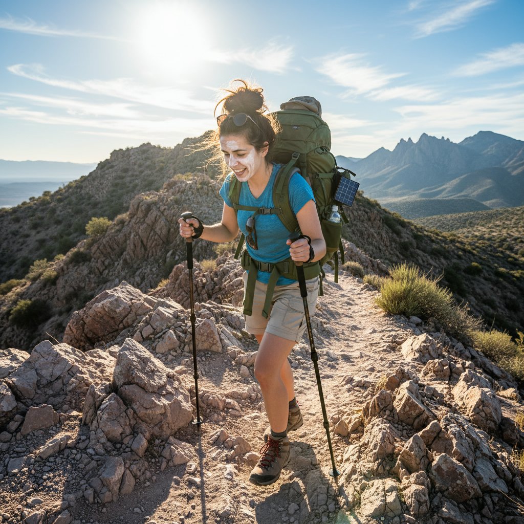 Messy Bun for Rugged Terrains