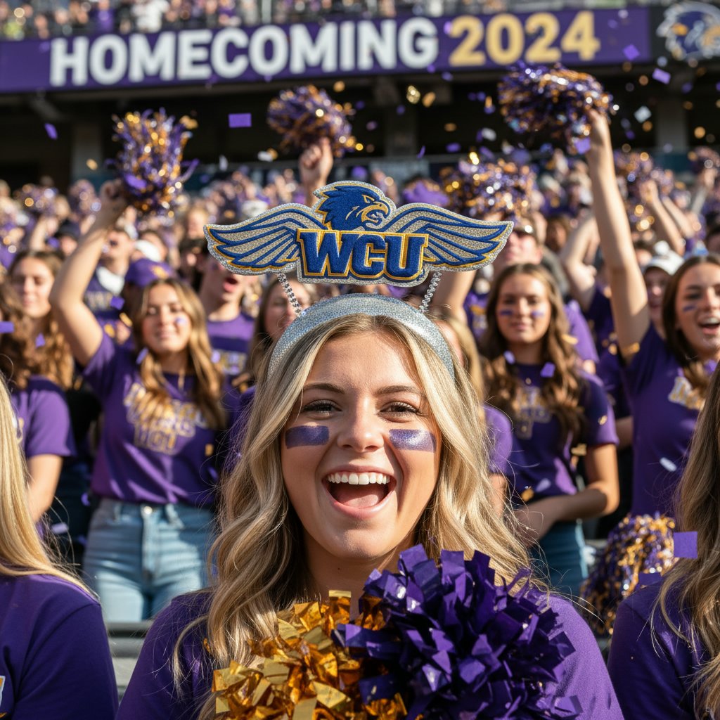The Glittering School Spirit Headband