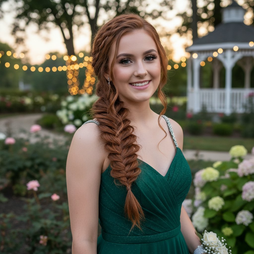 The Bold Fishtail Braid