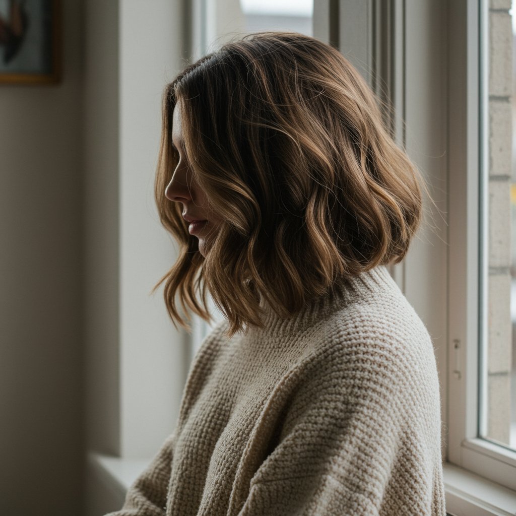 Mushroom Bronde Hair Trend