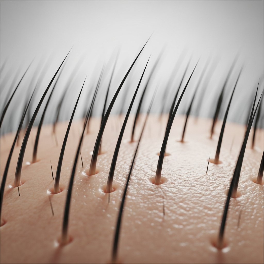 Microscopic Scalp Sebum Analysis