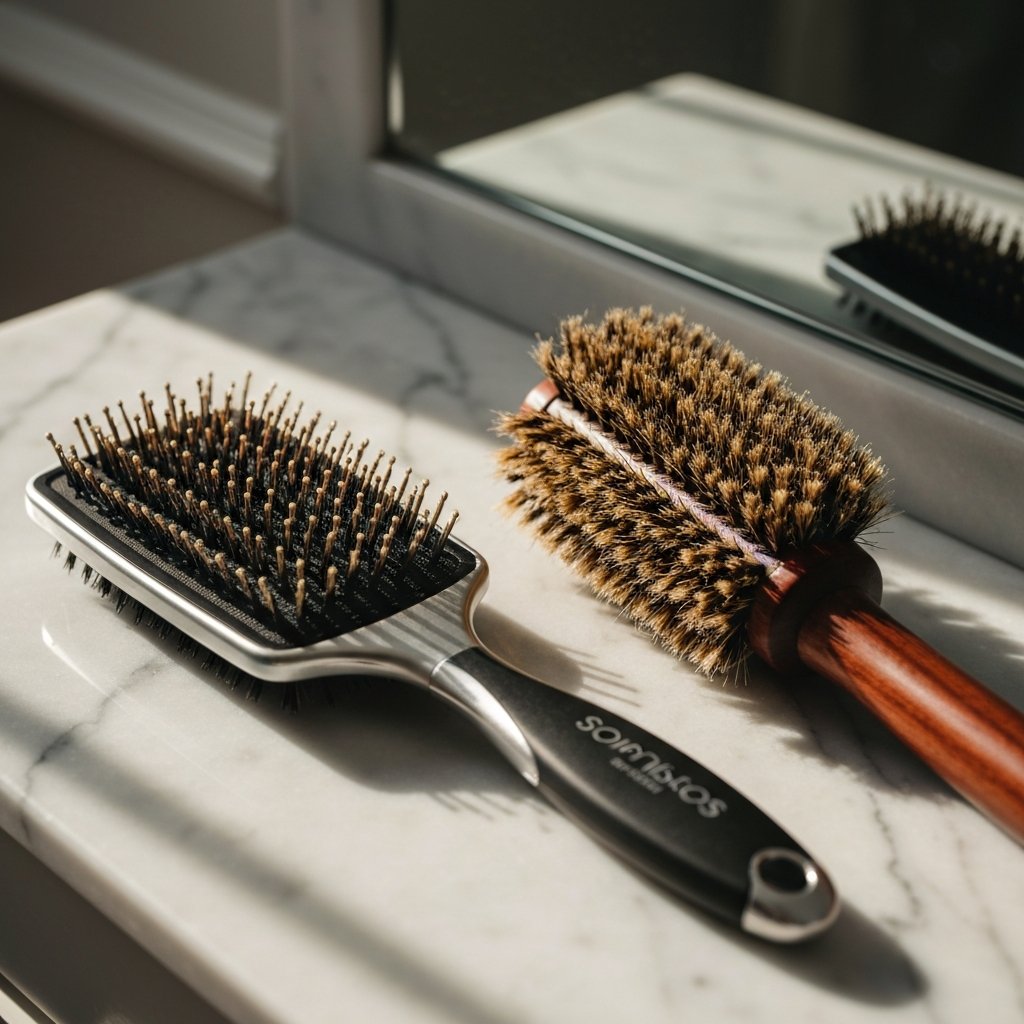 Assorted Professional Brushes Vanity