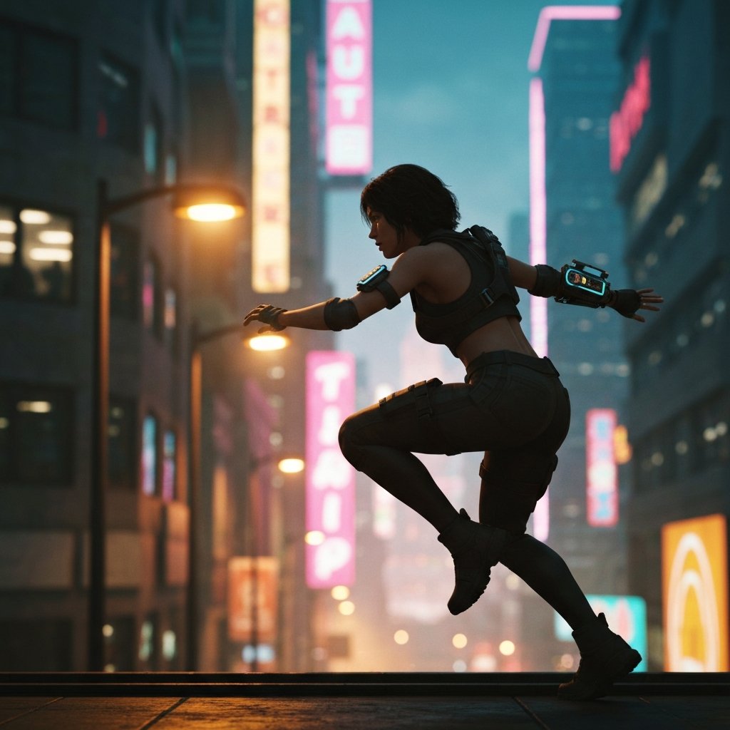 Salon Blowout Action Shot