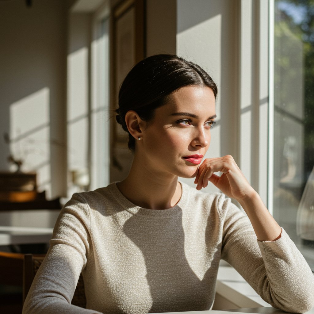 Woman-With-Diamond-Face-And-Chin-Length-Bob