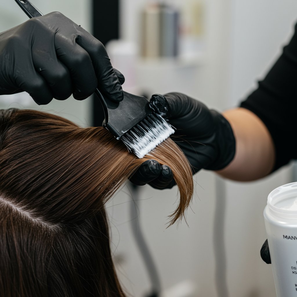 Stylist-Applying-Keratin-Treatment-In-Modern-Salon