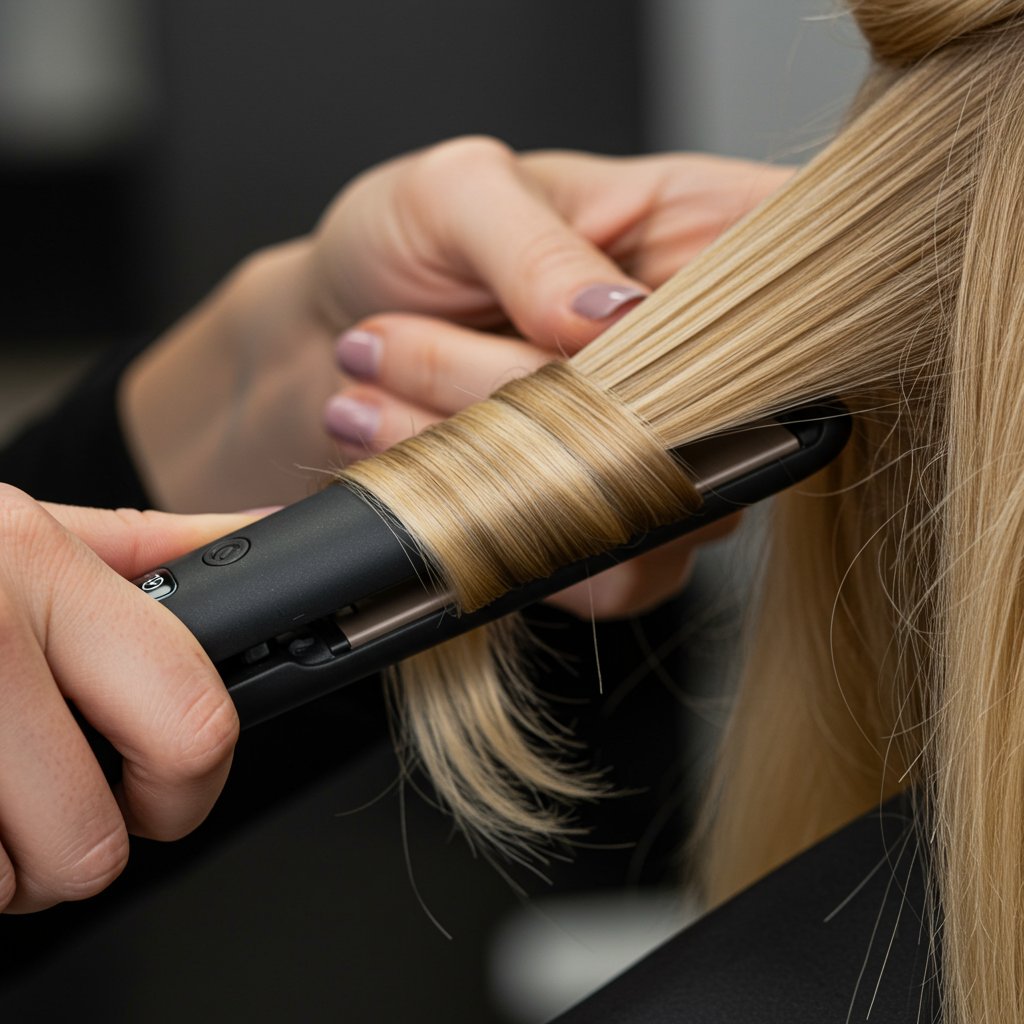 Basic-Straightener-Curl-Technique