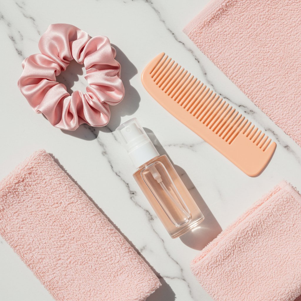 Flat-Lay-Of-Gentle-Hair-Care-Products