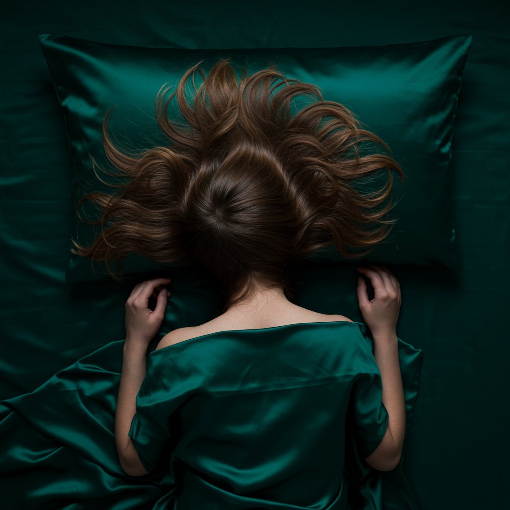 Peaceful Sleep On Silk Pillowcase