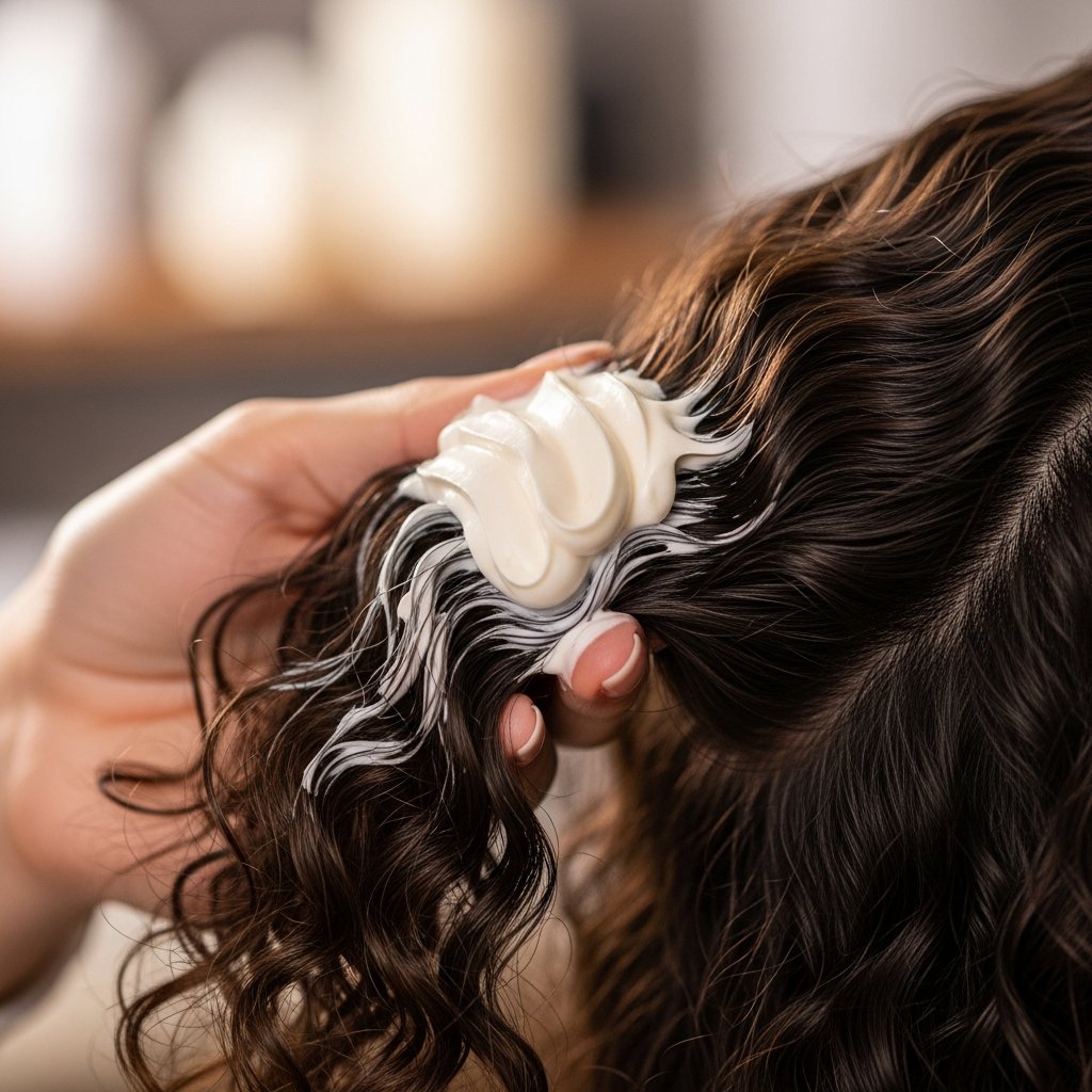 Applying Hair Mask Texture