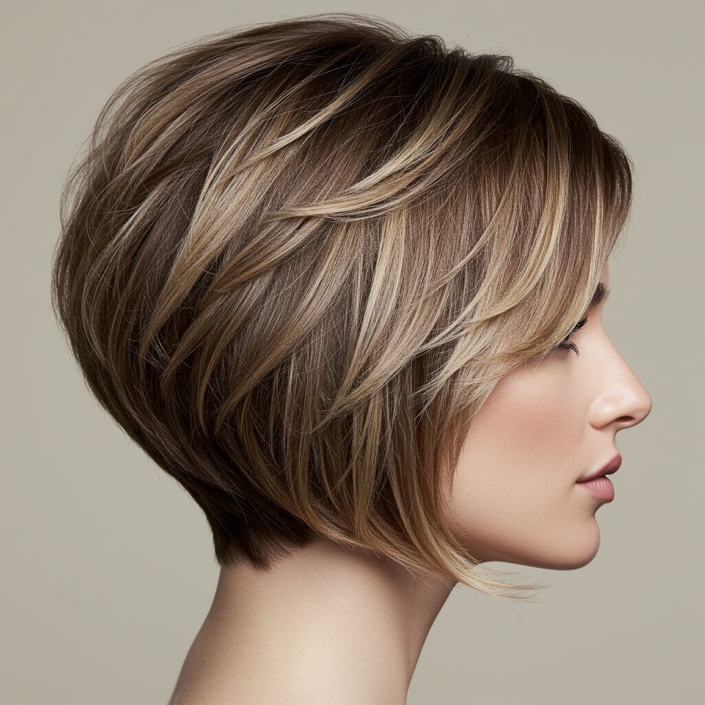 Butterfly Haircut Layer Detail
