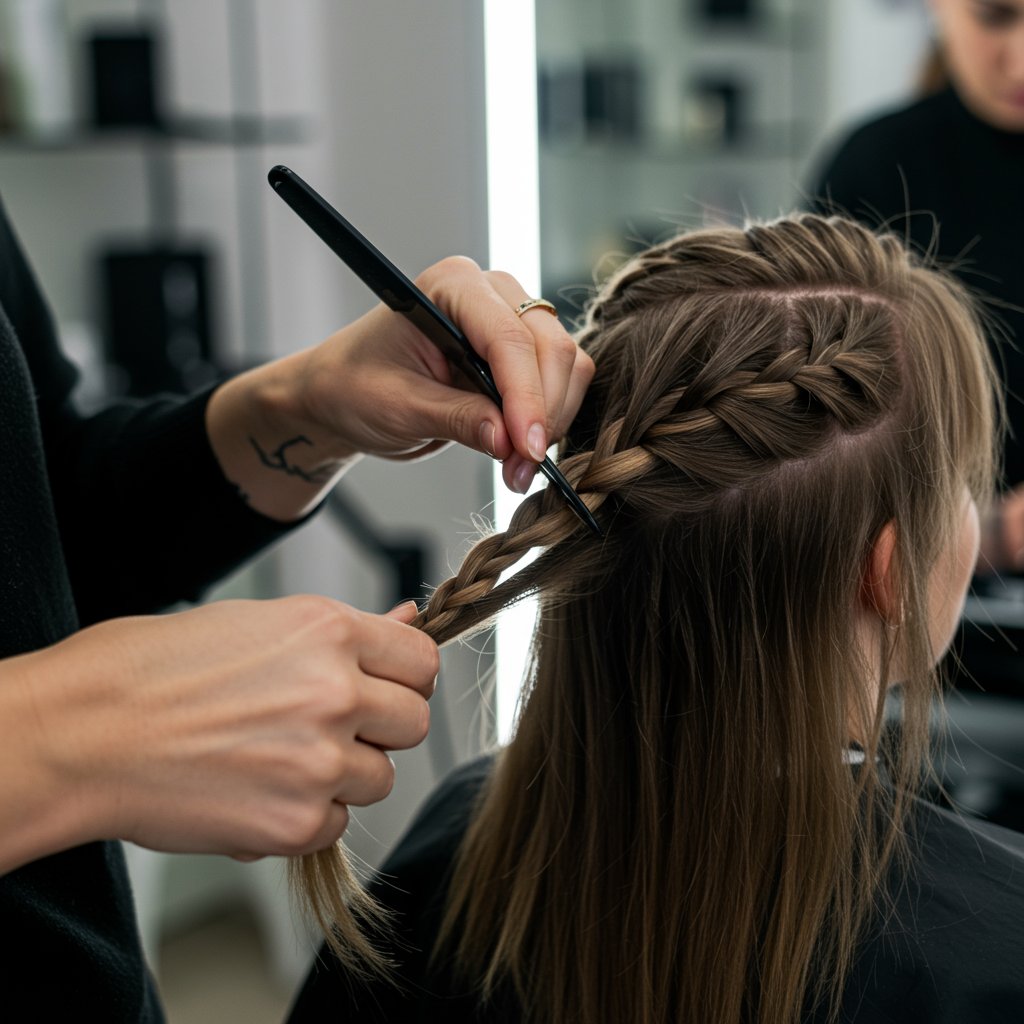 Stylist-Installing-Knotless-Braids-Over-Shoulder-Shot