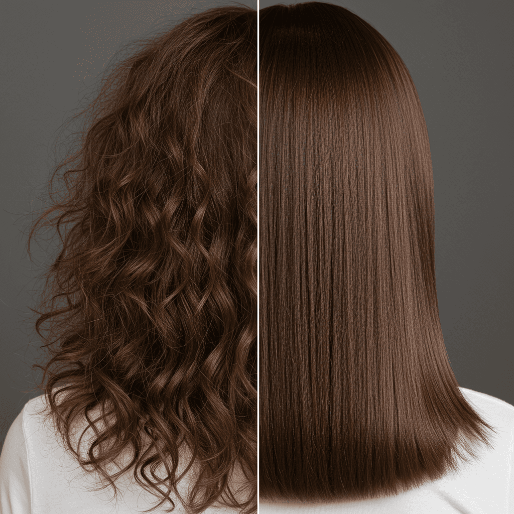 Hair Treatment Before After