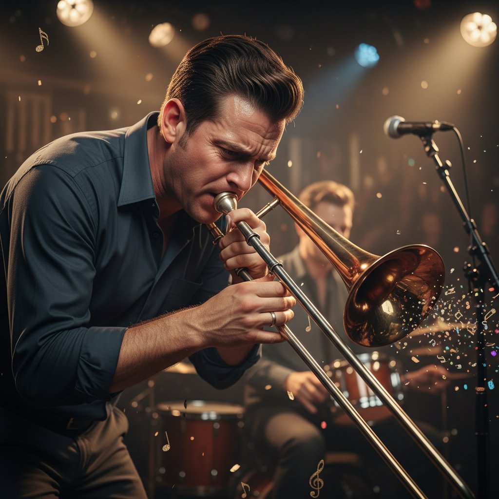 Trombonist's Classic Pompadour