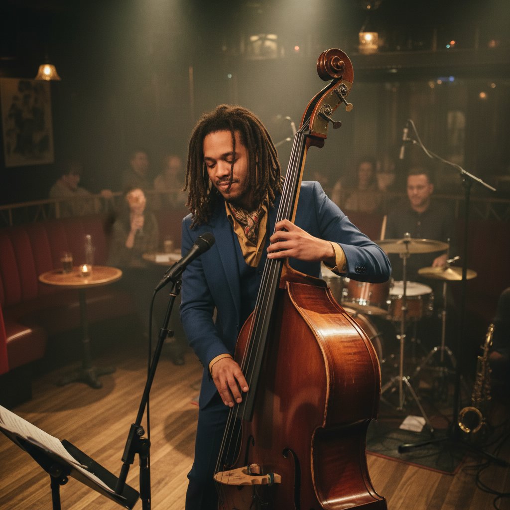Bassist's Refined Dreadlocks