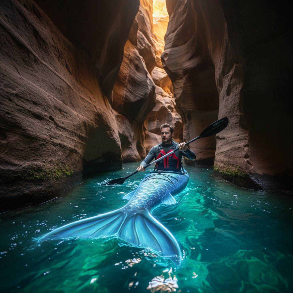 The Kayaker's Fishtail