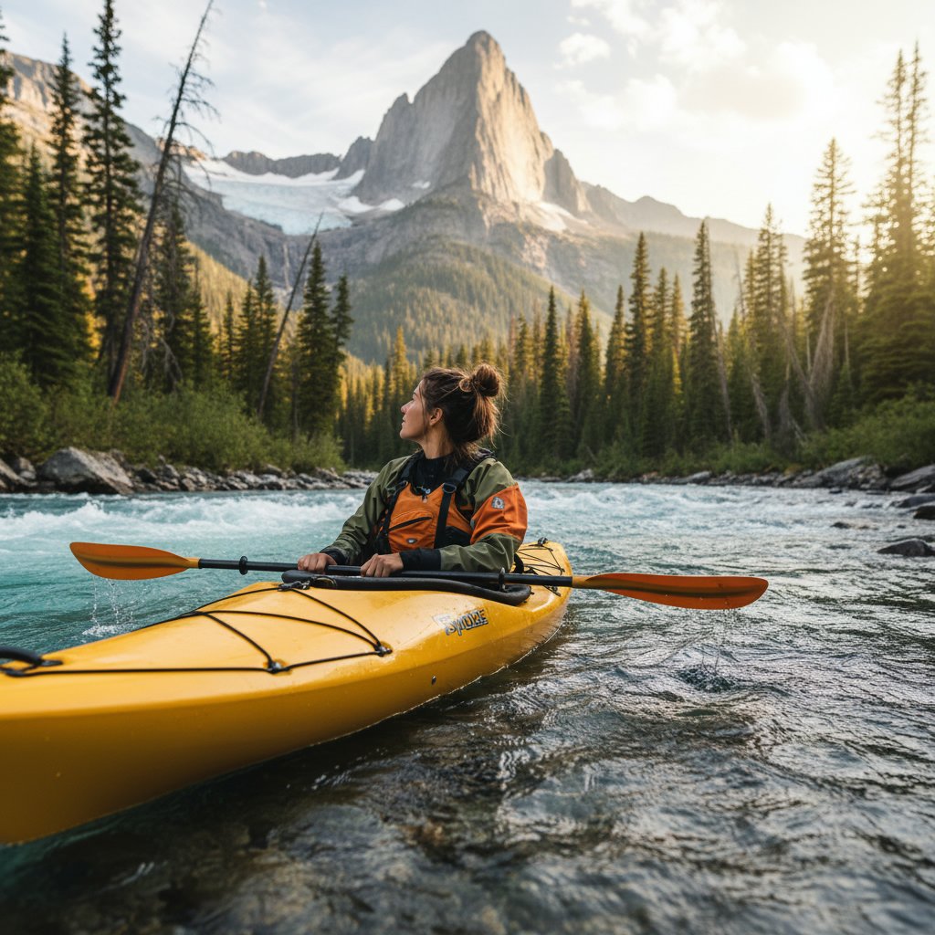 Half-Up, Half-Down Rapids Style
