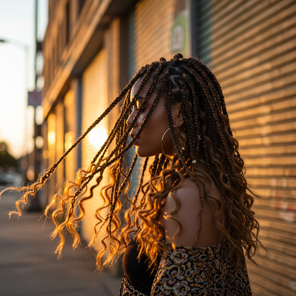 Boho-Goddess-Knotless-Braids-Style