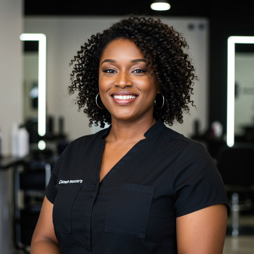 Knowledgeable Hairstylist Portrait