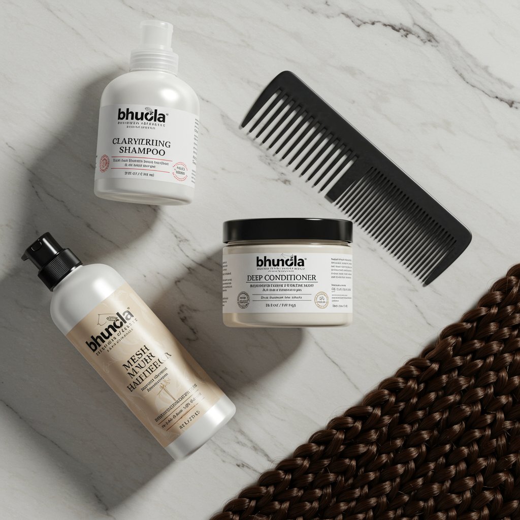 Hair Preparation Products For Knotless Braids
