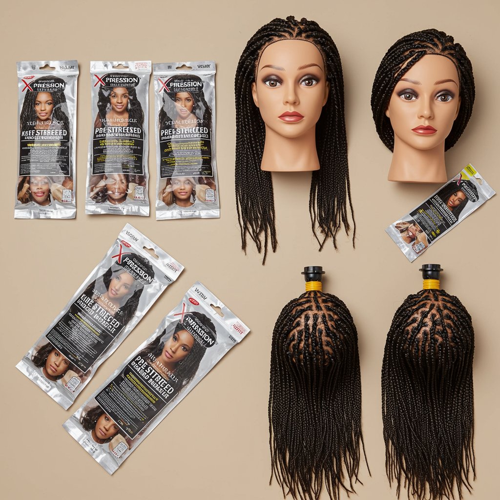 Braiding Hair And Size Examples
