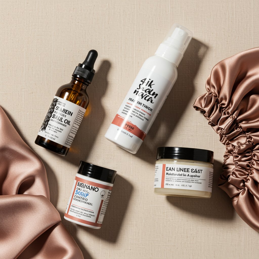 Braid Care Products Flatlay