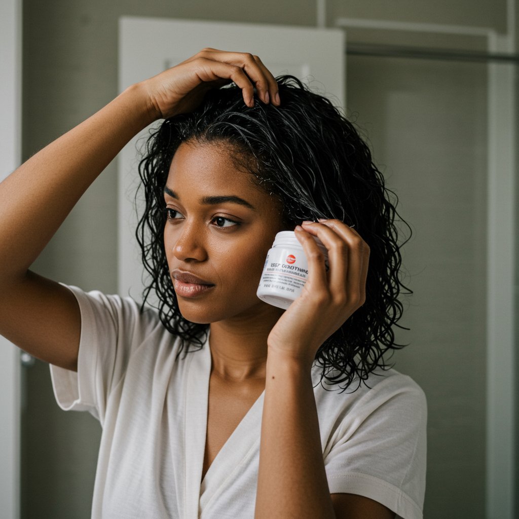Woman Deep Conditioning Hair Preparation