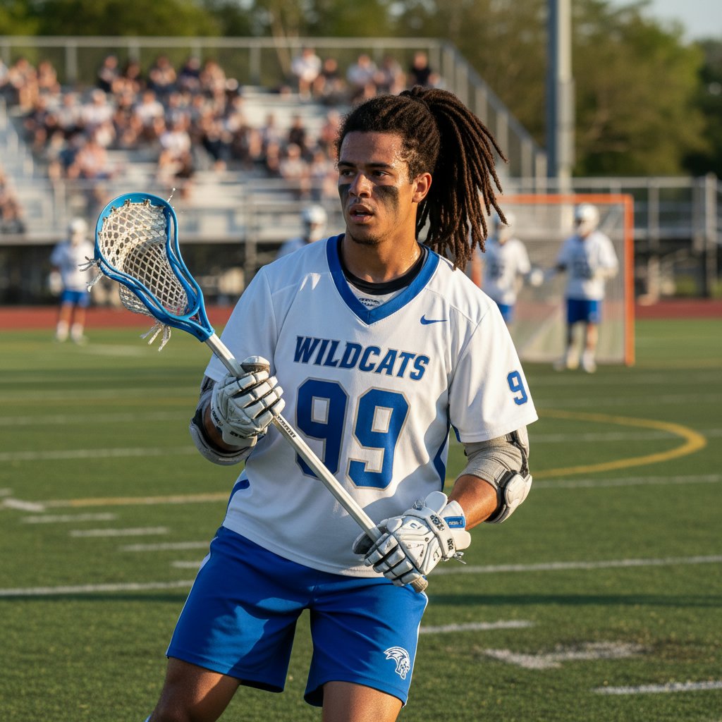 Pulled-Back Dreadlocks