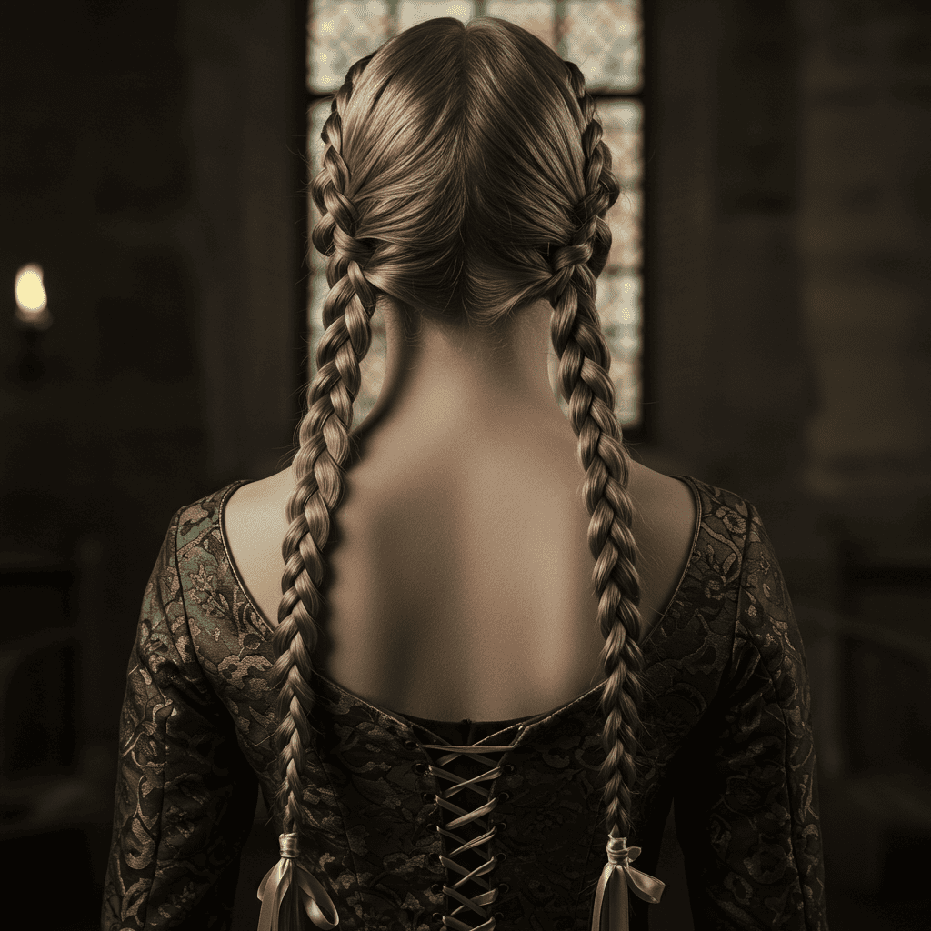 Medieval Maiden Braids