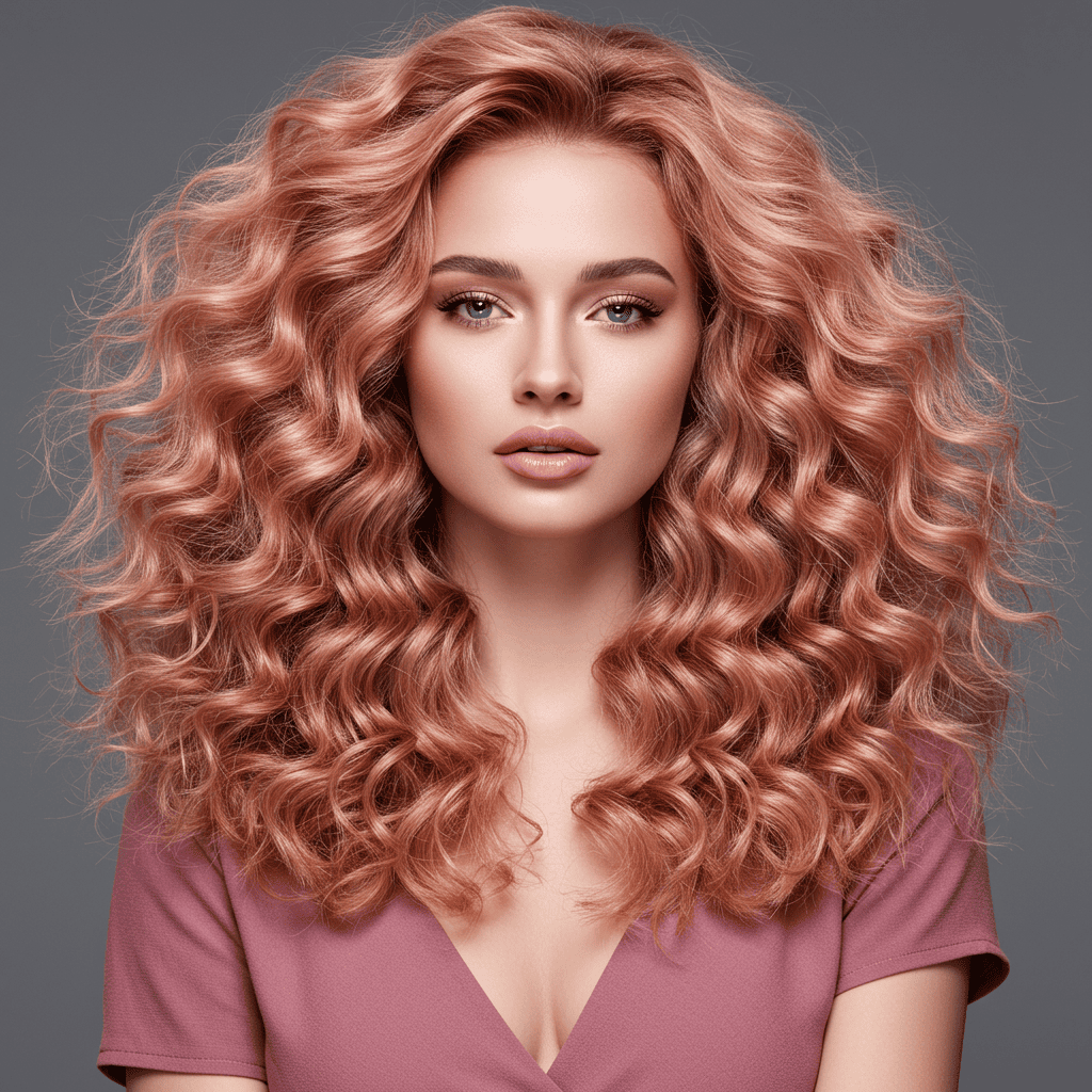 Rosegold Perfect Curls