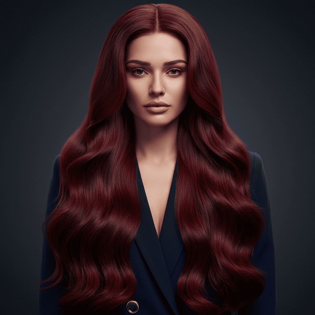 Long Hair Waves Styling Variations