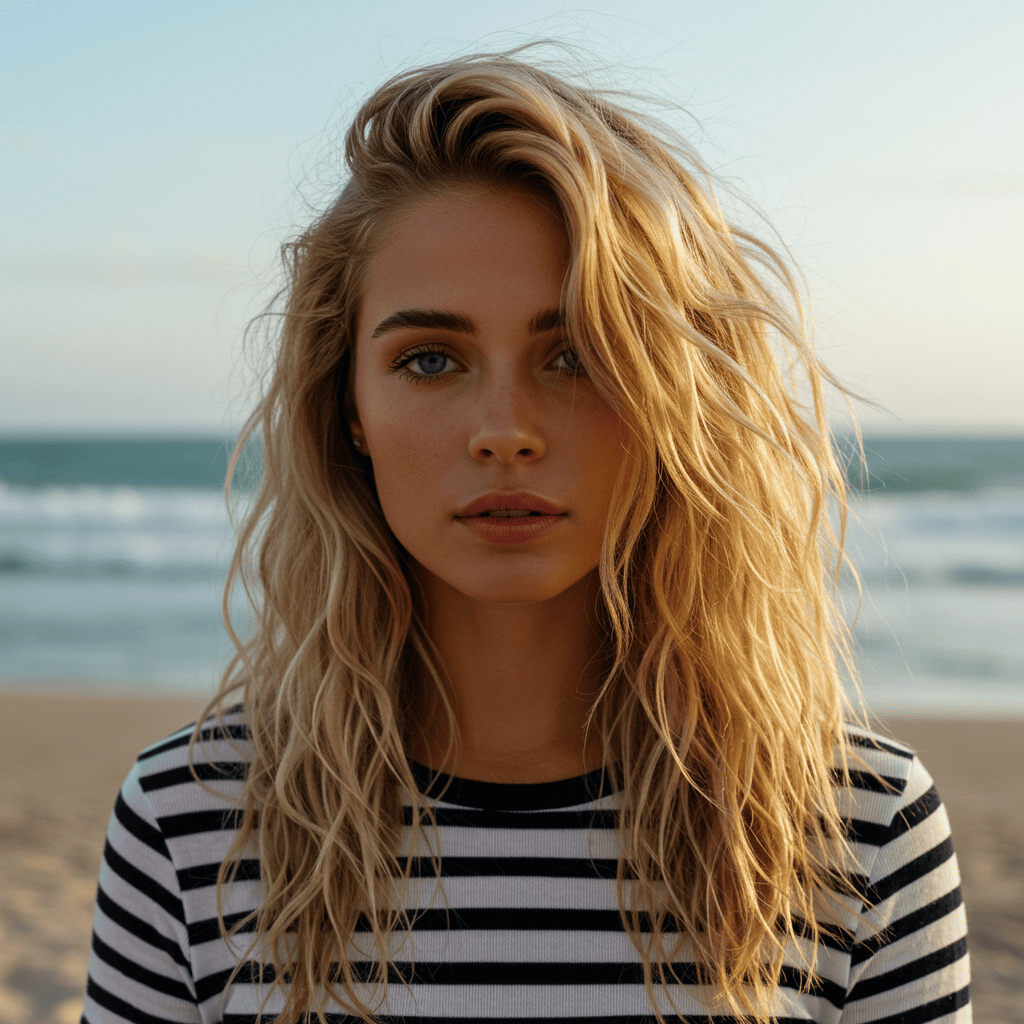 Long Hair Waves Exercise
