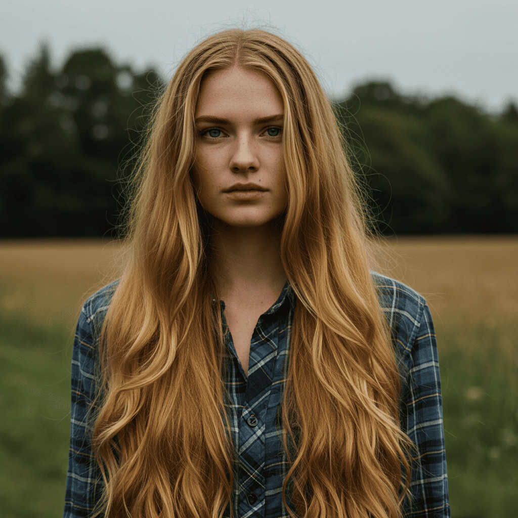 Long Hair Waves Travel