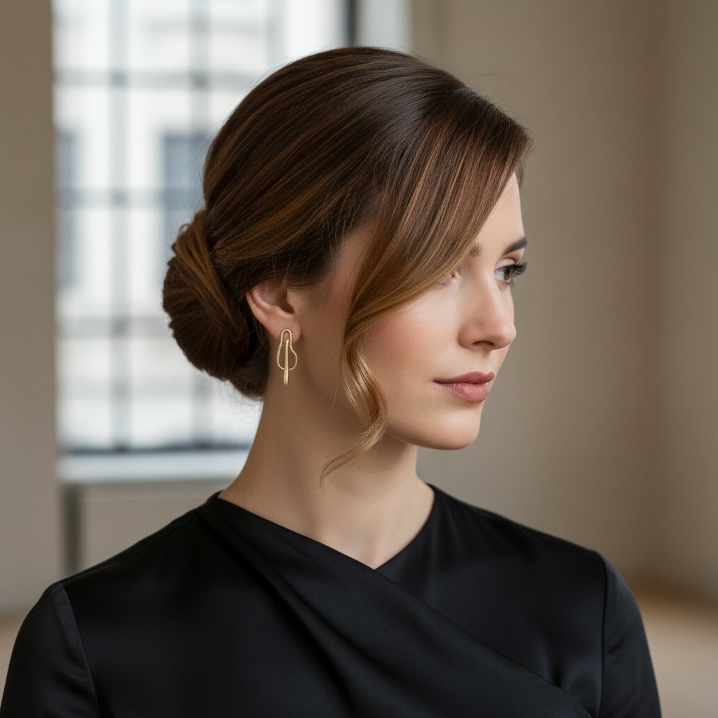 Side-Swept Chignon