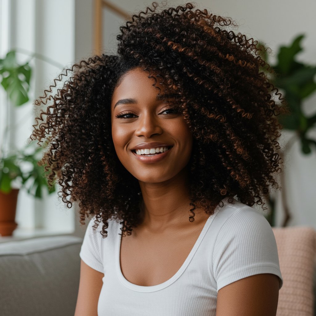 Black-Woman-With-Beautiful-Defined-Natural-Curls