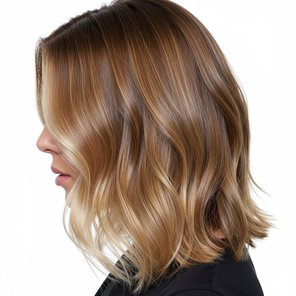 Woman-Showing-Off-Seamless-Balayage-Highlights
