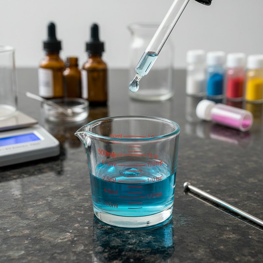 Compact Measuring Cup for Small Quantities