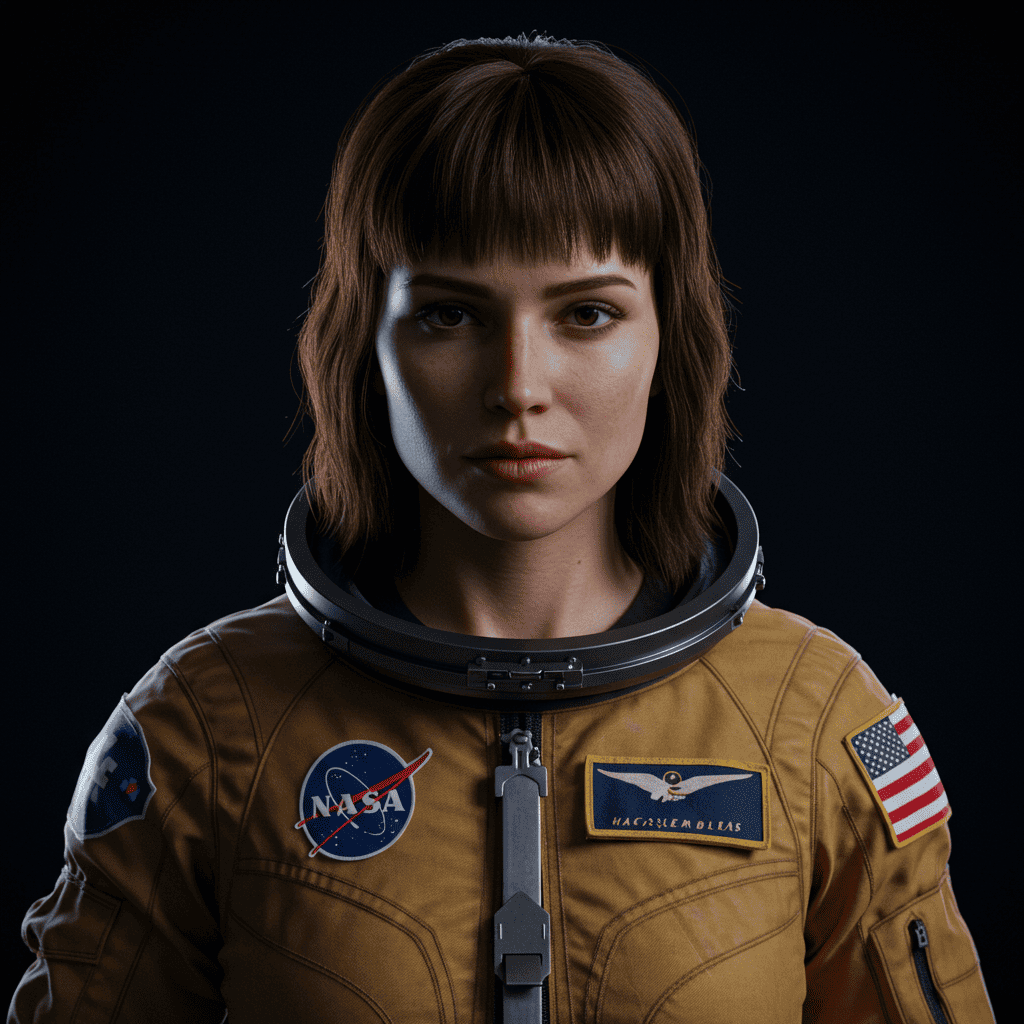 Astronaut Space Ready Mullet