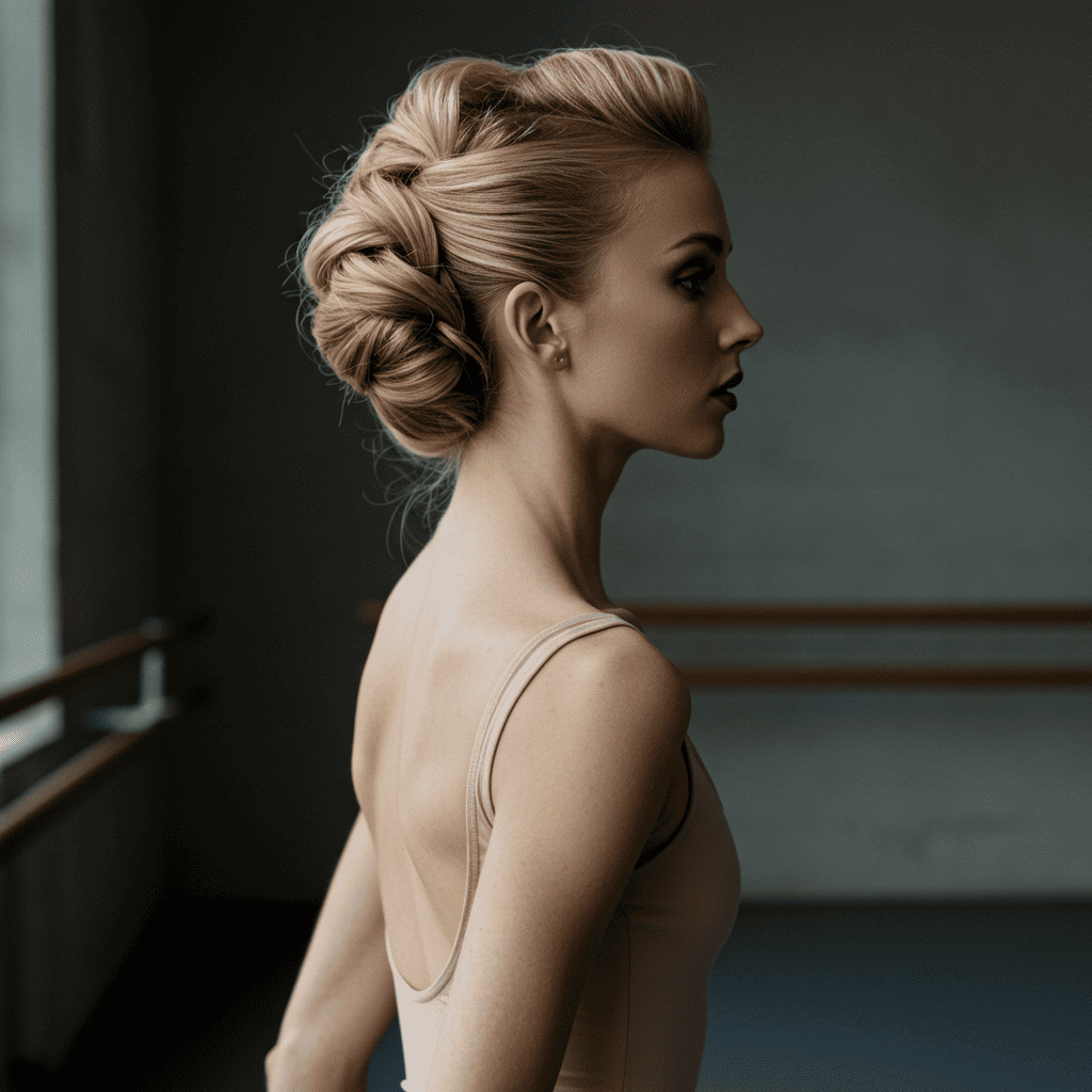 Ballet Dancer Mullet Elegant