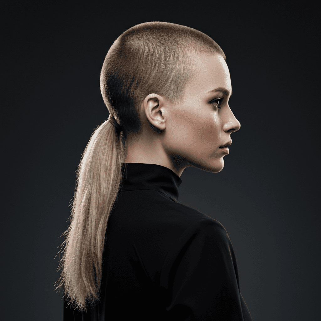 Buzz Cut Combo Mullet Extreme